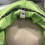 Victorias Secret Pink , Neon Green Full Zip Hoodie Size Small NWOT Photo 2