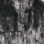 Bagatelle Black Faux Fur Faux Leather Reversible Vest Pockets Medium Like New Photo 8