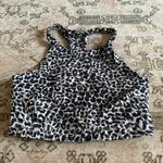 Outdoor Voices  Tech Sweat Crop Top Snow Leopard | Small Photo 2