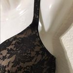 Illusion Padded Underwire Black Bra Size 36DD Photo 2