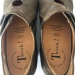 THINK! Medallion Keyhole Pump Heels Maryjanes Shoes Brown Size 6.5 Photo 10