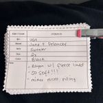 Jane and Delancey  Fleece Lined‎ Sweatshirt Black 2X Photo 8