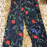Aerie  Black Floral Pants Photo 0