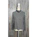 Sanctuary NWT Women's XS Metallic Stripe Turtleneck Sweater Multicolor Photo 1