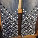 Bebe fancy woven ribbon boot cut jeans 28 Photo 2