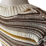 House of Harlow 1960 Crop Cardigan Sweater Metallic Small Photo 5