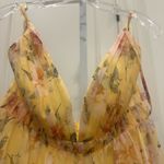 Mac Duggal  70240 NWT Floral Empire Waist Ruffled Mini Dress Photo 5