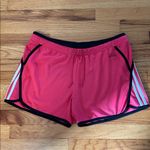 Adidas  Women's Pink Athletic Shorts with Black Trim Sz M Photo 2