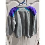 White Stag Vintage Collection Sweatshirt 90s Colorblock Gray Purple Teal Crest L Photo 1