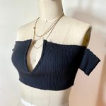 SEEK the Label Black Cropped Tube Top Photo 2