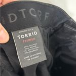 Torrid NWT  Premium Sky High Skinny Jean in Destructed Black - Size 18 Tall Photo 8