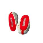 Ohio State Slippers Mens Buckeyes Helmet Slippers One Size Plays Cheering Red Photo 4