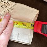 Holding Horses Anthropology  CottonTan Blouse Sleeves shoulder & Back Lace SZ XS Photo 14