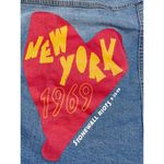 New York 1969 Women's Blue Jean Jacket Loose Fit Size S SKU 6244 Photo 4
