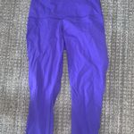 Lululemon Purple Cropped Leggings Photo 0