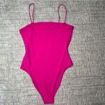 SheIn : Hot Pink Spaghetti Strap Body Suit Photo 2
