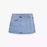 ZARA Denim Skort Photo 1