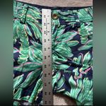 Lilly Pulitzer  Women's The Callahan Short Blue Green Palm Trees‎ Tropical Size 0 Photo 8