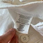 Lee  Platinum Label White Cotton Capris Pants Summer Womens 6 Stretchy Waistband Photo 7