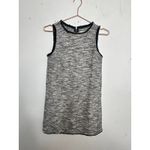 Loft  Multicolored Tweed Style Sleeveless Color Shift Crewneck Dress size XSP Photo 2