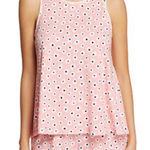 Kate Spade  ♠️ Pink Floral Pajama Short Set Tank- Size Small Photo 0