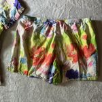 Ralph Lauren  Pajama Set Womens Floral Short Sleeve Button Down Shorts Loungewear Photo 2