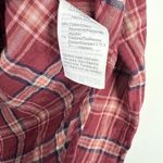 Madewell  V-Neck Button-Down Shirt in Stratfield Plaid Size XS EUC L2729 Photo 7