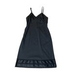 Adonna Vintage Full Slip Womans 40 Used Black Photo 4