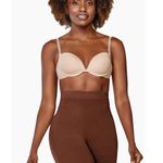 Brand New Curveez Women's Size 2XL XXL Chocolate Brown Second Skin Thigh Slimmer Photo 0