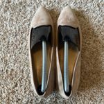 Talbots Beige Suede Leather Loafer Flats Slip On Shoes Office Business Womens 9M Photo 4