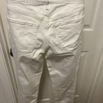 Old Navy  White High Rise Straight Leg Jeans Photo 4