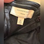 Moulinette Soeurs Black Lace Tulle Gothic Vamp Corset Top Strapless Dress Sz 6 Photo 4