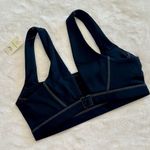 Aerie NWT Offline by Black with Gray Stitching Goals Padded Sports Bra - Size: M Photo 7