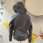 Kirkland Signature  fleece lined zip up hoodie jacket.  Size Medium. Photo 2