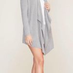 Barefoot Dreams CozyChic Lite Island Wrap Cardigan Sweater Sz S/M Drape Front Photo 4