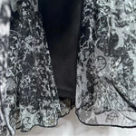 JS Collections  Black Fit and Flare Tulle Corset Dress Size 8 Photo 6