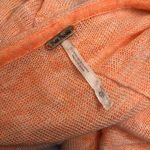 Free People Sweater Melange Oversized Sweater Tunic Linen Blend Orange Sz XS EUC Photo 10
