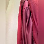 Andree by Unit NWT Burgundy Maroon Ruched Balloon Long Sleeved Milkmaid Dress M Photo 10