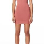 Herve Leger HERVÉ by Hervé Léger Asymmetric Ribbed Bandage Mini Dress Photo 0