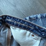 American Eagle Highest Rise Baggy Shorts NEW Destroyed 12 Distressed Photo 3