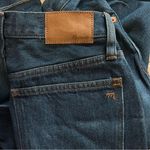 Madewell  Baggy Straight Jeans in Dark Worn Indigo Wash size 26 Photo 7