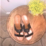Italian Shoemakers Italian Shoemaker Sadey Black Wedge Sandal 10‎ Photo 1