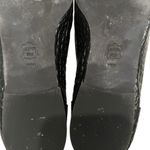 Tory Burch Jessa Black Croc Embossed Leather Horse Hardware Loafers, Sz 11 Photo 13