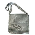 MESH Chain Silver Cocktail Disco Shoulder Bag Photo 2