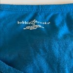 Bobbie Brooks Medallion Print Ruched Long Sleeve TShirt Blue Size 1X Photo 5