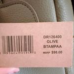 Steve Madden DR126400 OLIVE BTAMPAA Logo EMBOSSED soft Faux LEATHER Bag  Photo 8