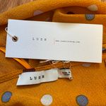 Lush Clothing Lush Yellow Dots Printed Long Sleeve Dress L NWT Photo 7