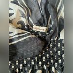 Forever 21 y2k black and white sheer patterned top/dress Photo 3