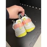 Ecco  Women's White/Peach Nectar Zip Flex Athletic Running Shoes Size 37 US 6-6.5 Photo 6