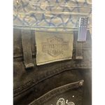 Harley Davidson Women's Jeans Size 14 Regular Black With Rhinestones Bootcut Photo 8